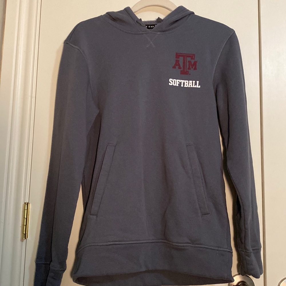 Texas A&M Softball Fleece Hoodie - Adidas | Size XS